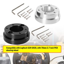 70MM Steering Wheel Adapter Plate for Logitech G29 G920 13/14"" Steering Wheel