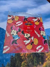 Disney Mickey  Mouse Vintage  Wrapping Paper Valentine 8.3 sq ft New gift wrap