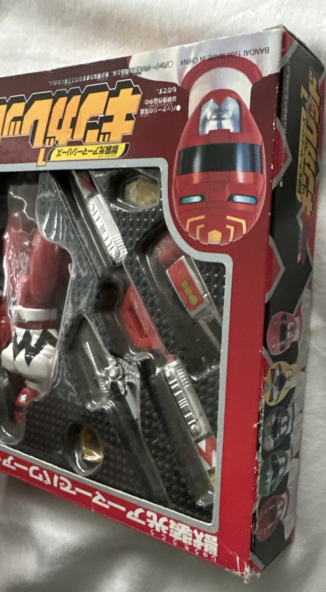 Megazord Power Rangers Lost Galaxy - Gingaman Japan Deluxe - BANDAI 1998 (Occasion)