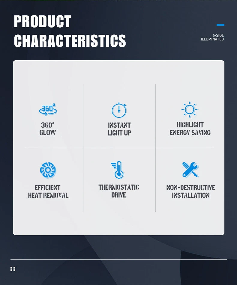 PANDUK 200W 20000LM 9005 HB3 Hi/Lo Dual Colors LED Headlight Bulbs with Canbus - Image 3 of 4