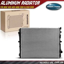 Aluminum Radiator for Mercedes-Benz S213 W213 W222 C238 GLC300 E400 S600 S65 AMG