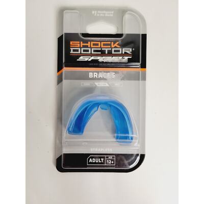 Coque De Protection Athlétique Shock Doctor Sport – Taille L Adulte, Rouge Et Grise, Neuve