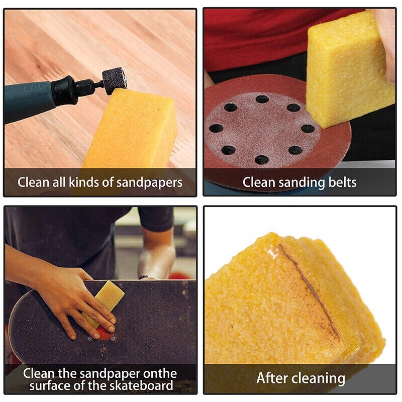 Abrasive Cleaning Stick 10PACK for Sanding Discs Sandpaper Belts, Skateboards