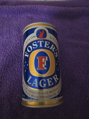 Vintage Empty Foster's Lager 25 Fl oz Can