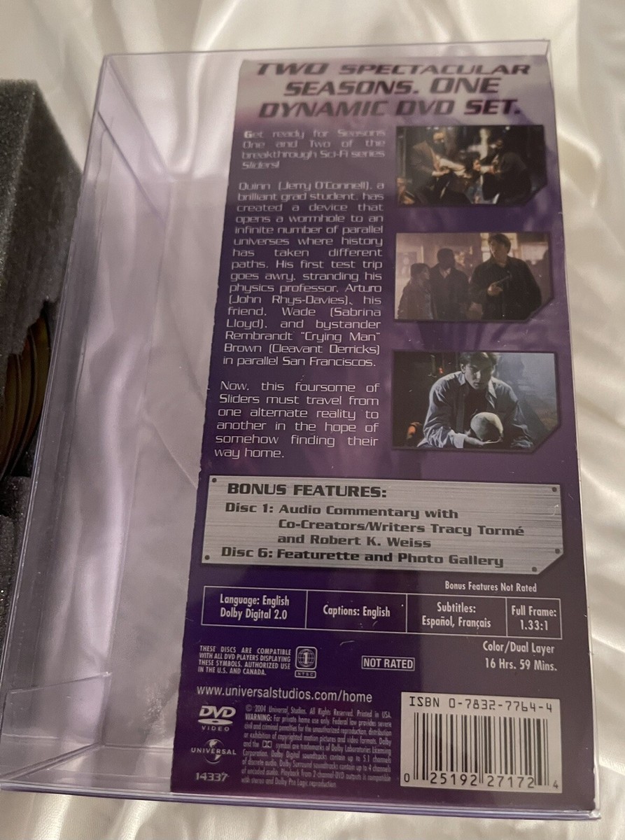 Sliders The First and Second Seasons DVD Dual-Dimension Edition
