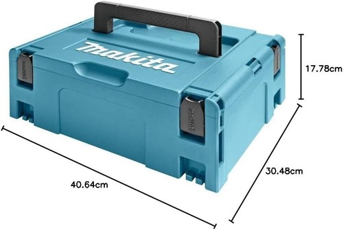 Makita 821550-0 MAKPAC Größe 2 Systemkoffer, 395 X 295 X 163 Mm (Lxbxh) - Bild 3 von 3
