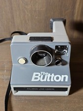 Polaroid SX-70 Land Camera The Button Instant Film Camera Working