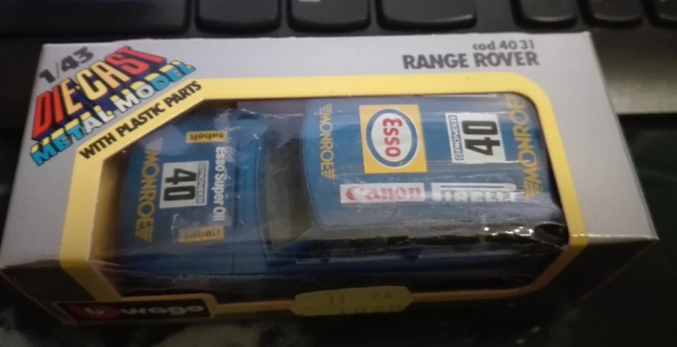 Burago 4031 - Range Rover "Monroe" scala 1/43 - Immagine 2 di 3