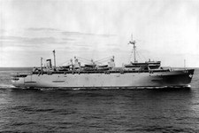 1983 MR Destroyer Tender AD-44 USS Shenandoah Underway 4x6 Photo #1