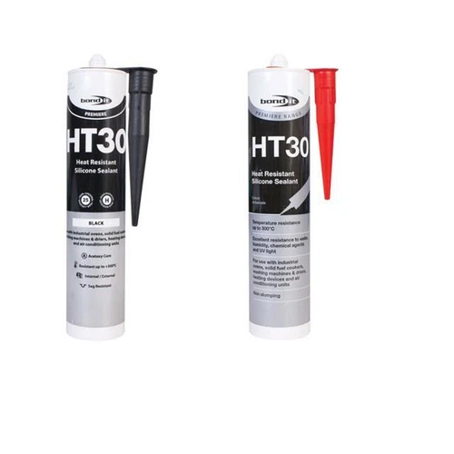 1/3/6/12x BondIt HT30 High Temp Heat Resist 300° Silicone Sealant Adhesive 310ml - Picture 1 of 10