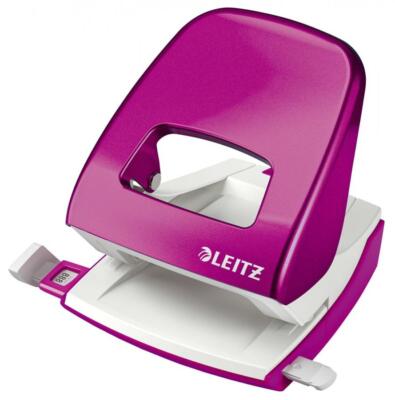 Locher 3,0mm Nexxt pink metallic mit Anschlagschiene bis 30Blatt