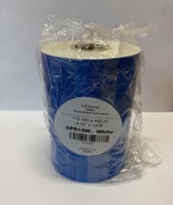 Thermal Transfer Ribbon - Wax/Resin 4.33" x 1476' 110 mm x 450 m White