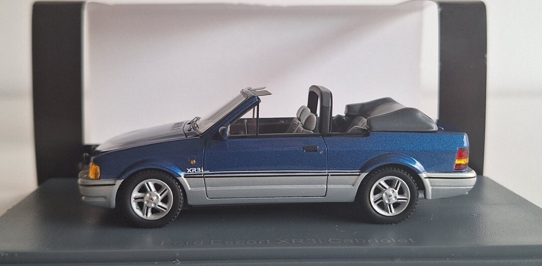 FORD ESCORT MK4 XR3i Cabrio 1986 weiß Modellauto 1:43 Neo Scale Models EUR 74,50 - DE