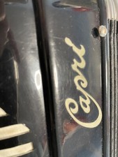 Vintage Capri Piano Accordian Made In Italy Case Included