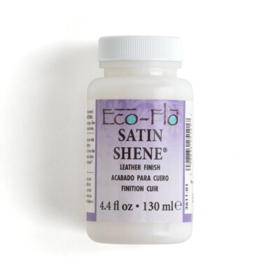 ECO - FLO Water Based SATIN SHENE LEATHER FINISH - 4oz/118.29ml bottle