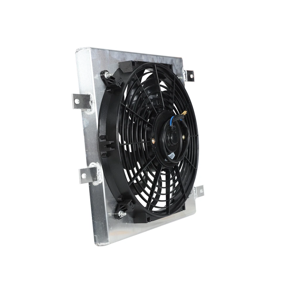 Aluminum Shroud 12" Fan For Radiator 1992-2000 Honda Civic EG EK EX DX Del Sol Foto 4 de 4