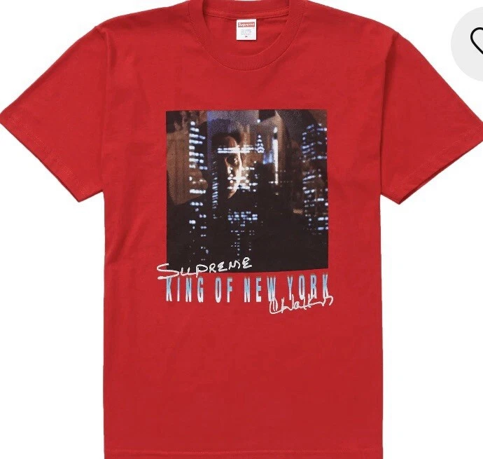 Supreme   T shirt King of New York   Rouge   Taille S
