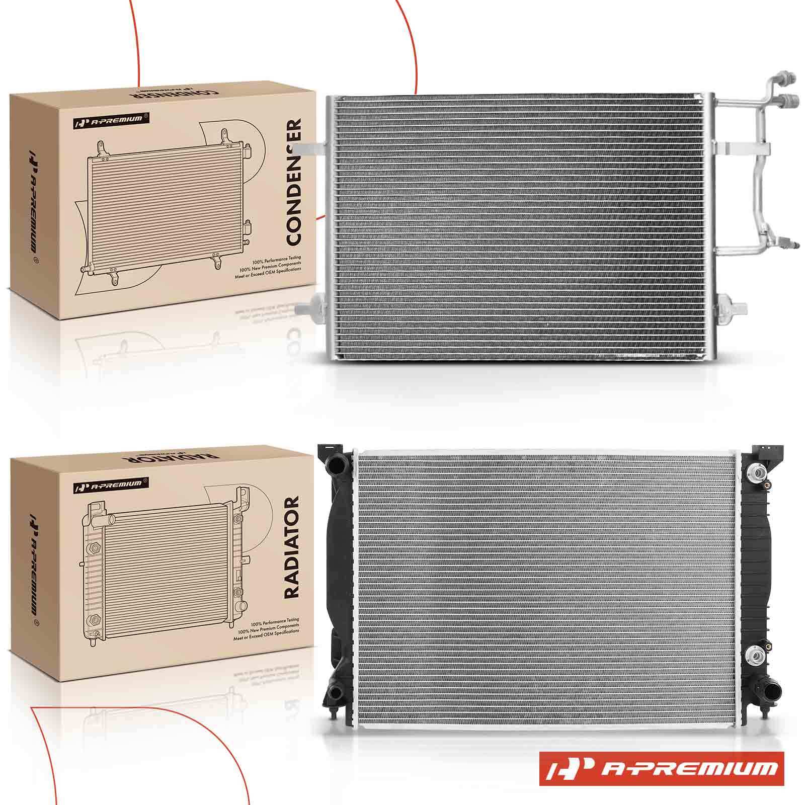 A-Premium Radiator & AC Condenser Cooling Kit for Audi A6 Quattro A6 ...