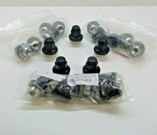 Toyota Tundra Sequoia Land Cruiser 5 Lug Black Lug Nut Set Of 4 Genuine 