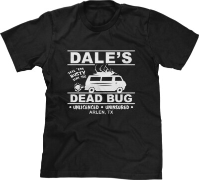 Dales TV Humor Funny Arlen TX Fans Gifts Animated Hank Gribble  Mens Tee