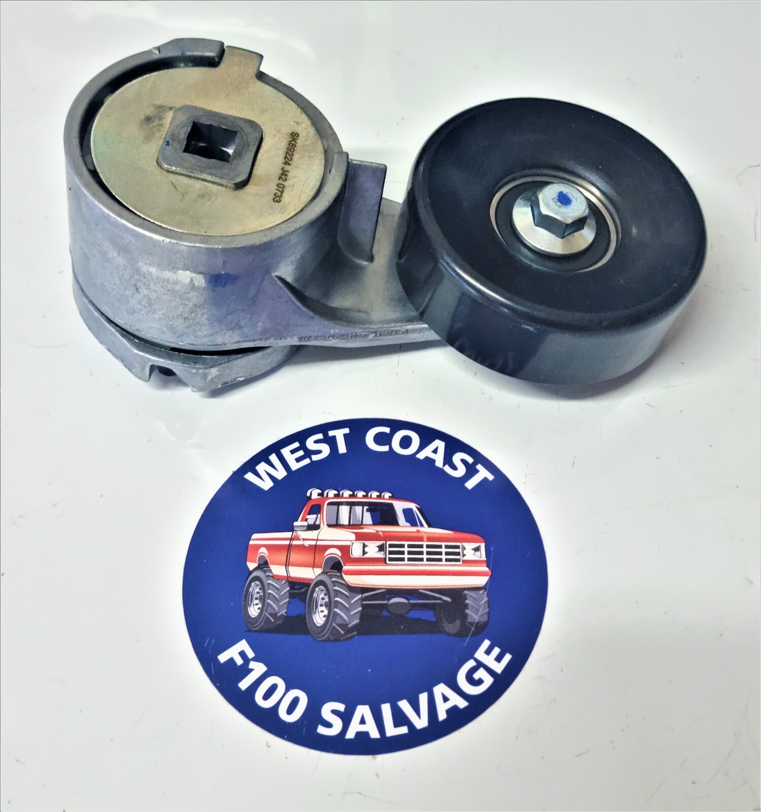 FORD F150 BELT TENSIONER/IDLER PULLEY ASSEMBLY 5.0L+5.8 8792 F250 F350