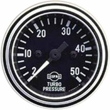 Isspro R8703 - 2 Inch Chrome Mechanical Turbo Pressure Gauge 2-50p Psi Isspro R8703 - 2 Inch Chrome Mechanical Turbo Pressure Gauge 2-50p Psi