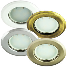 LED Einbauspot RIK.15 Einbaustrahler + GU10 Fassung + LED 7W neutralweiß Spot