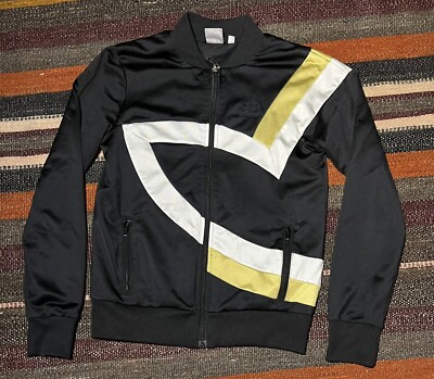 Sudadera Adidas Vintage Negro/Oro TALLA S Deportivo Mujer Chaqueta