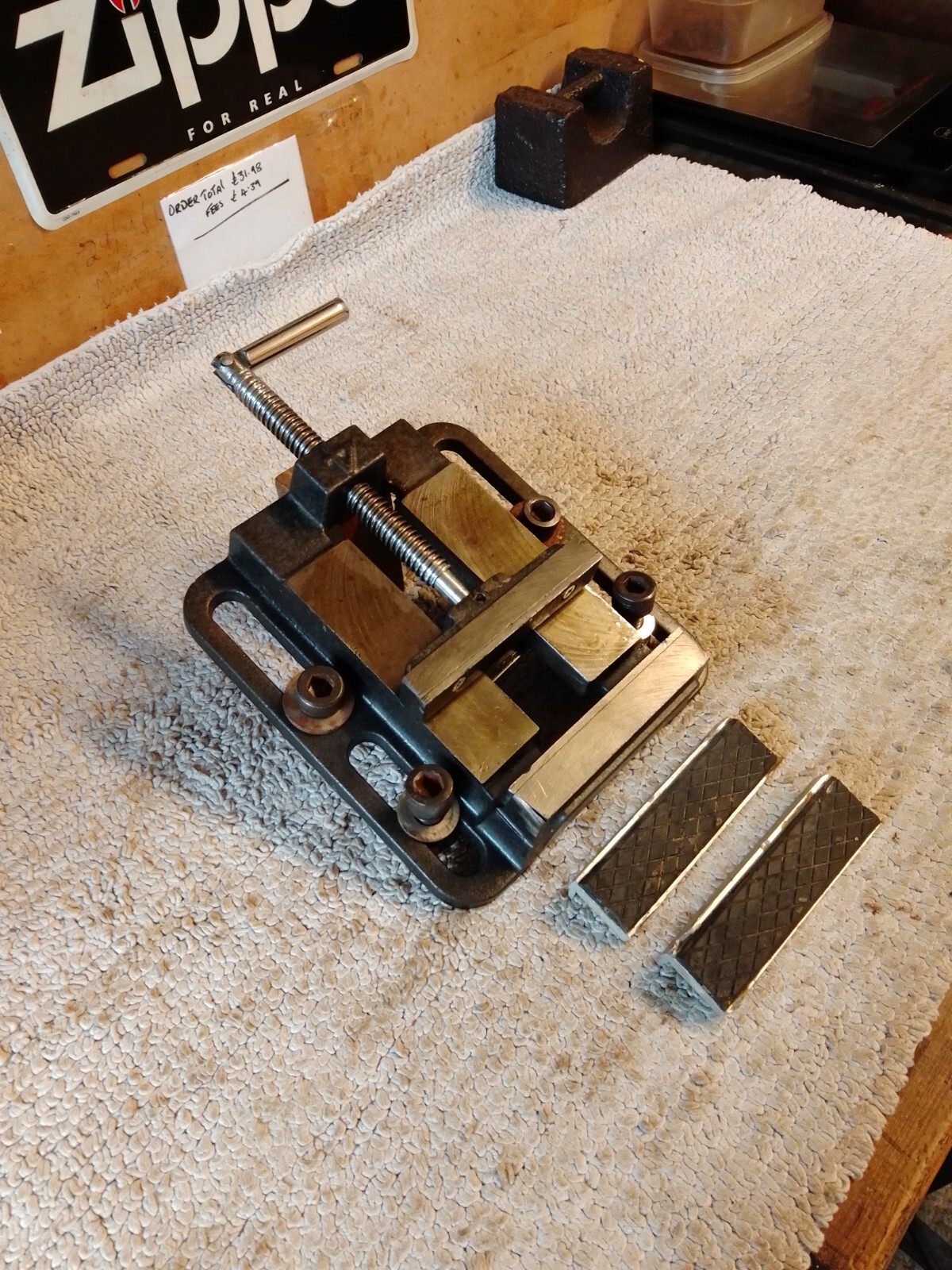 USED PILLAR DRILL VICE 4INCH eBay