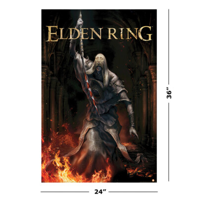 Elden Ring - Gaming Poster (The Tarnished One) (Size: 24
