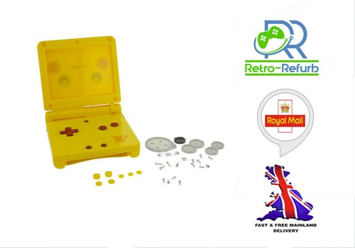 Pokemon Pikachu Nintendo GameBoy Advance SP Housing Shell Game Boy - Picture 2 of 3