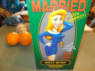 Electric Tiki Blue Kelly Bundy statue