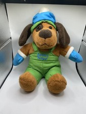 Dan Dee Collectors Choice Santa  s Helper Soft Dog Plush. 12" Christmas Animal.