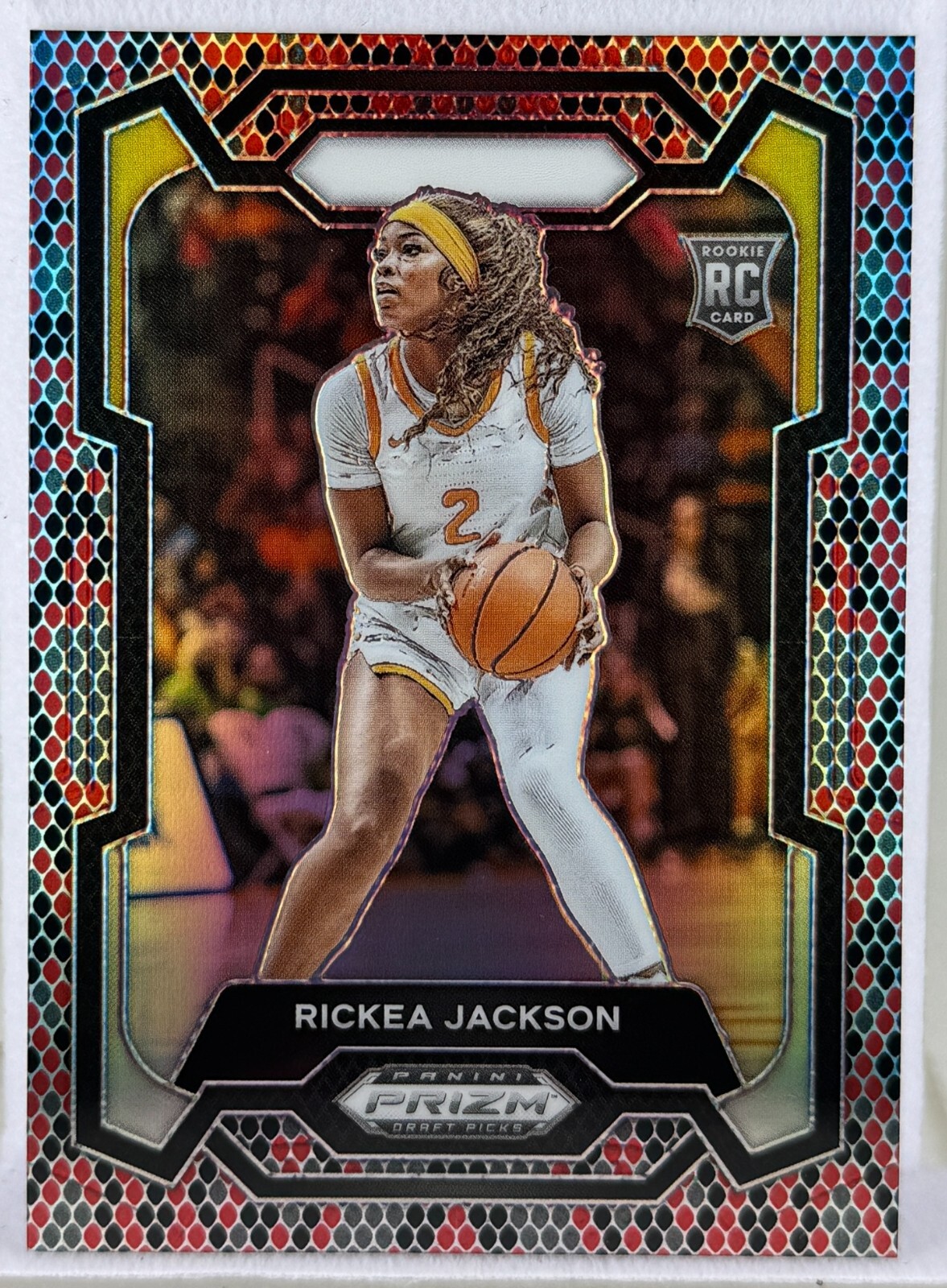 Rickea Jackson 2024 Prizm Draft Picks Snake Skin RC