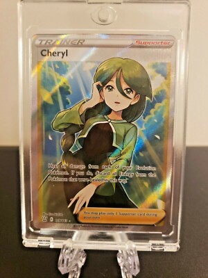 Cheryl Full Art Trainer Pokemon TCG Battle Styles 159/163 Pack Fresh/Mint