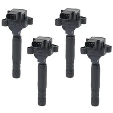 Set of 4 Ignition Coils 0001502980 For Mercedes-Benz C230 2003-2005 1.8L UF555