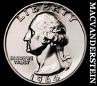 1964 Silver Washington Quarter-Choice Gem Proof Lustrous No Reserve #i5834