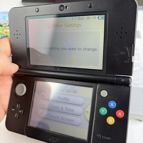 New Nintendo 3DS: Black Mario Friday Edition Console In Box US Model Charger