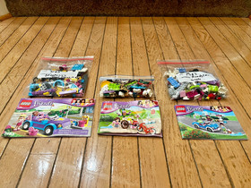 Lego Friends - Three Complete Sets - 3183, 41030, 41091 - Great Condition!