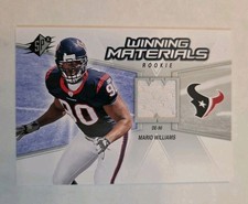 2006 Upper Deck SPx Mario Williams Rookie Winning Materials Relic #WMR-MW