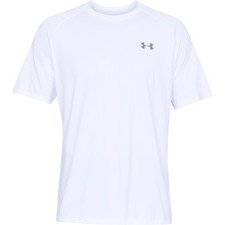 Under Armour 1326413 Men's UA Tech 2.0 Training T-Shirt, White, 4X-Large
