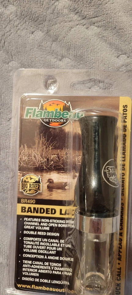 Big River - Banded Lady - Polycarbonate Double Reed Mallard Duck Call - BR490 - Image 3 of 4