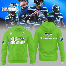 HOT NEW ITEM Seattle Seahawks NFC Champions Super Bowl 2026 Hoodie
