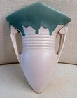 Vintage Roseville Pottery Carnelian I Pink Wall Pocket # 1253-8