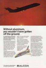1974 Alcoa: Without Aluminum, Kittyhawk Vintage Print Ad