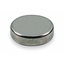 Disc Magnet, Neodymium, 6.5 Lb. Pull, 2Vae6