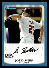 Joe DeMers 2011 Bowman Draft Picks & Prospects Prospects Blue #/499 #BDPP97 ESE
