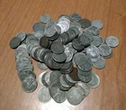 (140+) US Steel 1c 1943 Coins Nice lot Light Rust on Some...