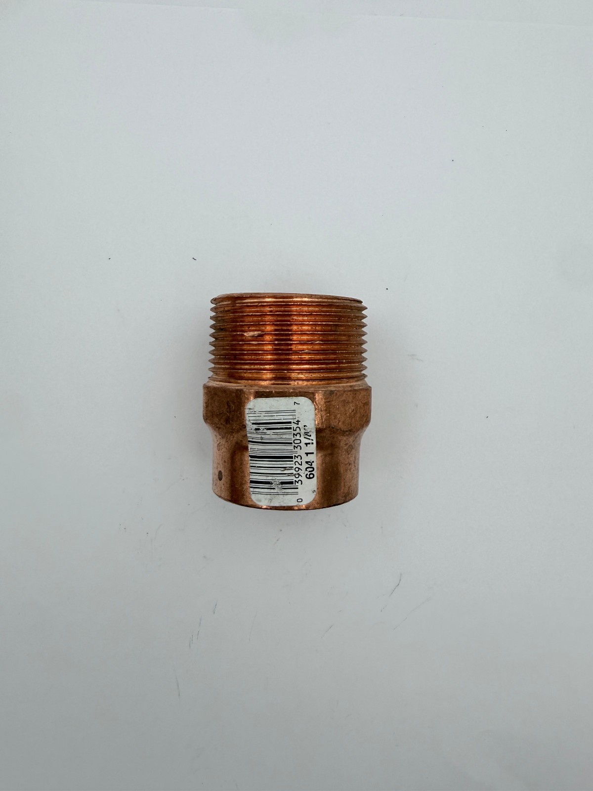 NIBCO 1-1/4" Copper Male Adapter Sweat x MNPT CxM