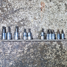 Snap On Torx Sockets T8-t55 11 Pieces